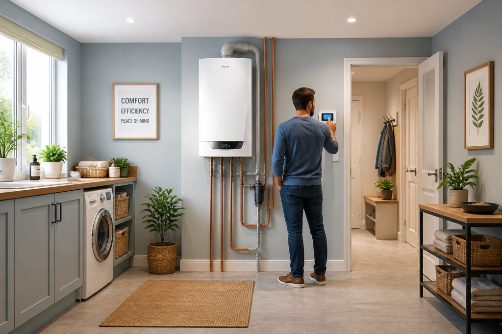 Chaudiere moderne et efficace pour votre foyer